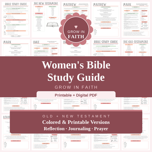 Women's Bible Study Guide - Grow in Faith