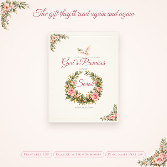 God's Promises for Your Loved One – Personalized Scripture Book