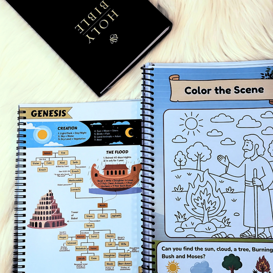 Kids Faith Starter Bundle — 3 Bible Books to Build a Lifetime of Faith (Digital PDF)