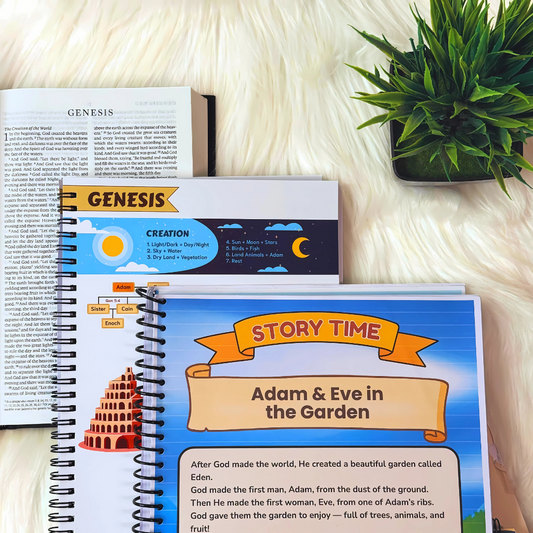 Kids Faith Starter Bundle — 3 Bible Books to Build a Lifetime of Faith (Digital PDF)