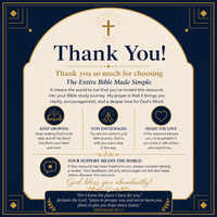 The Entire Bible Made Simple — Complete Faith Library (Printable + Digital PDF)
