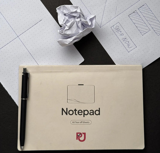 Notepad - 60 tearaway sheets - Perfect for note taking