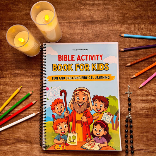 Bible learning activity book for children - THE DEVOTIONIST