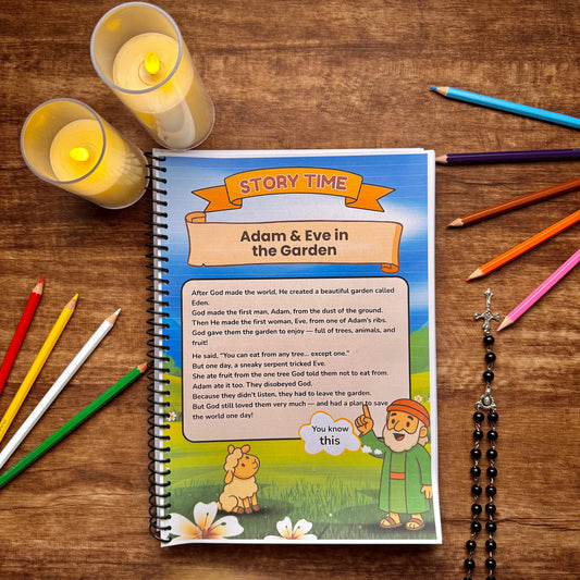 Bible learning activity book for children - THE DEVOTIONIST