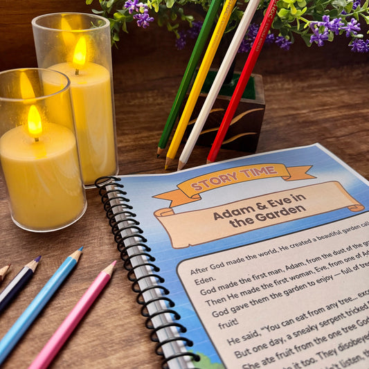 Bible learning activity book for children - THE DEVOTIONIST