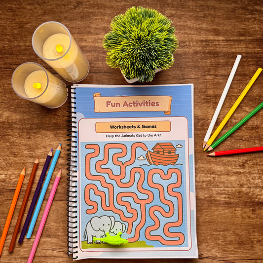 Bible learning activity book for children - THE DEVOTIONIST