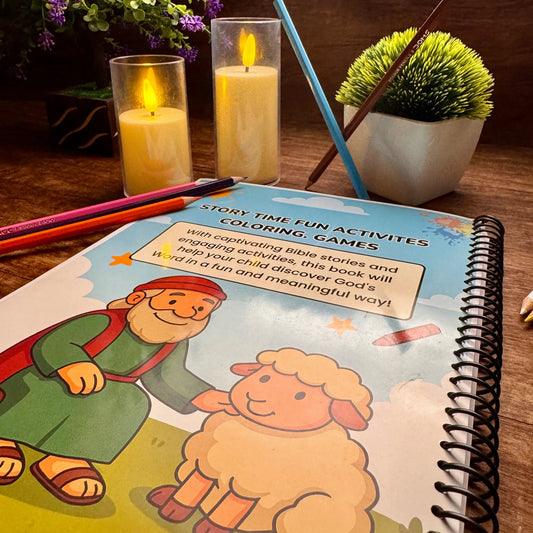 Bible learning activity book for children - THE DEVOTIONIST