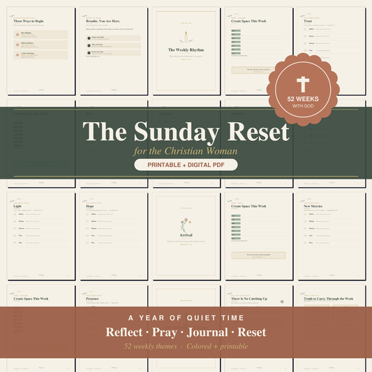 The Sunday Reset for the Christian Woman
