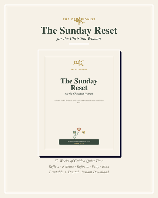 The Sunday Reset for the Christian Woman